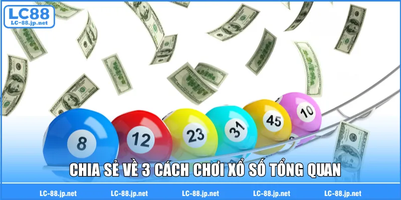 Chia sẻ về 3 cách chơi xổ số tổng quan